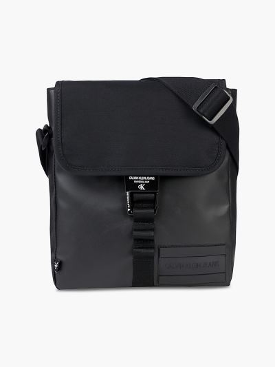 Calvin Klein Táskák & Kiegészítők HU779702 | Calvin Klein Canvas Férfi Crossbody Táska Fekete